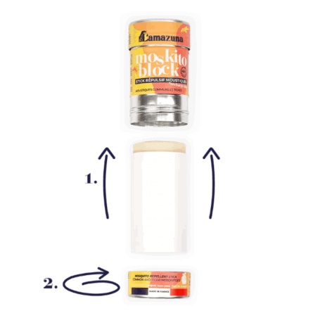 Répulsif moustiques stick rechargeable Lamazuna