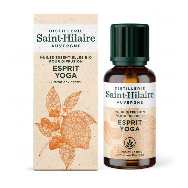 Synergie d'Huiles Essentielles à diffuser Esprit Yoga Distillerie Saint-Hilaire