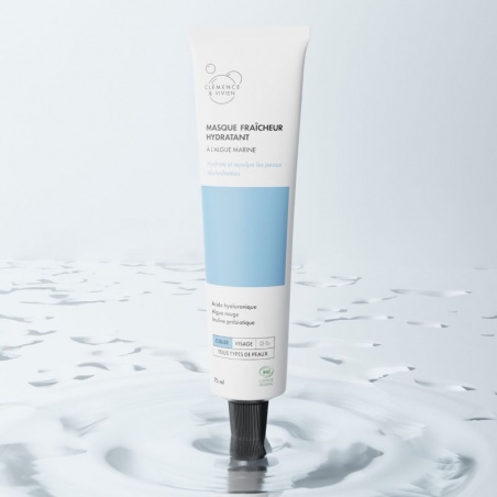 Masque fraîcheur hydratant Clémence & Vivien
