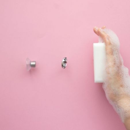 Porte-savon aimanté à ventouse - pack de 3