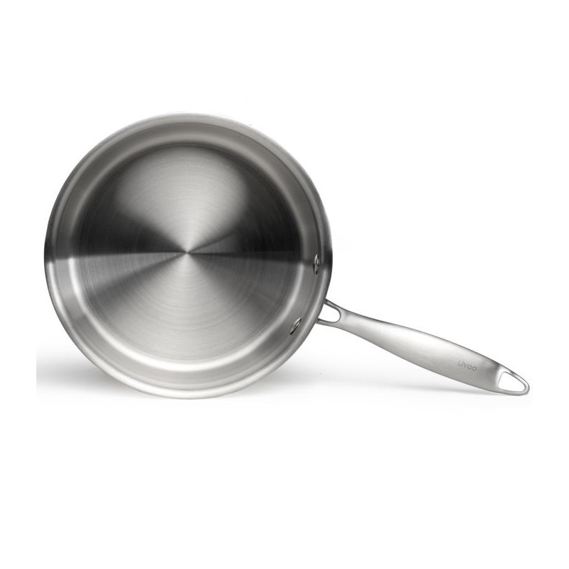 Casserole inox Brigade fixe 20 cm  Livoo
