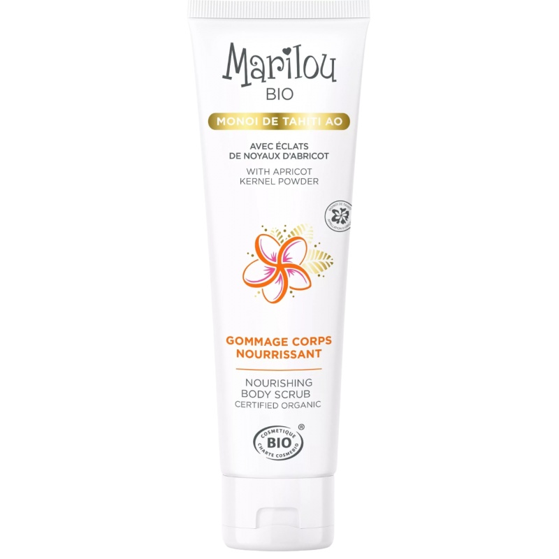 Gommage corps Nourrissant à l'huile de Monoï Marilou Bio