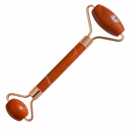 Rouleau de Massage Jaspe rouge - 