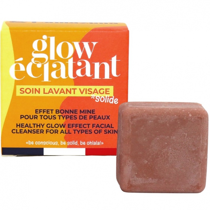 Soin Lavant Visage solide Glow Eclatant Lamazuna