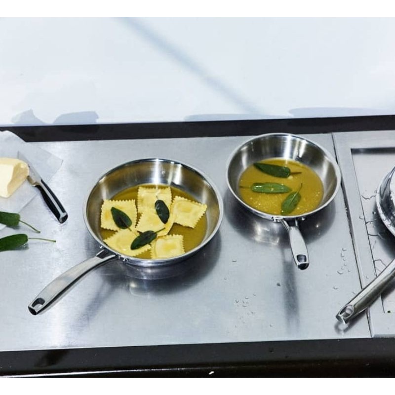 Poêle Triplinox 24 cm poignée fixe Baumalu