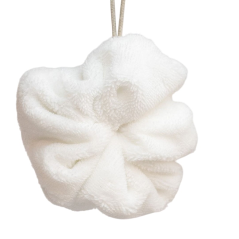 Fleur de douche en éponge bambou - 8 cm Angie Be Green