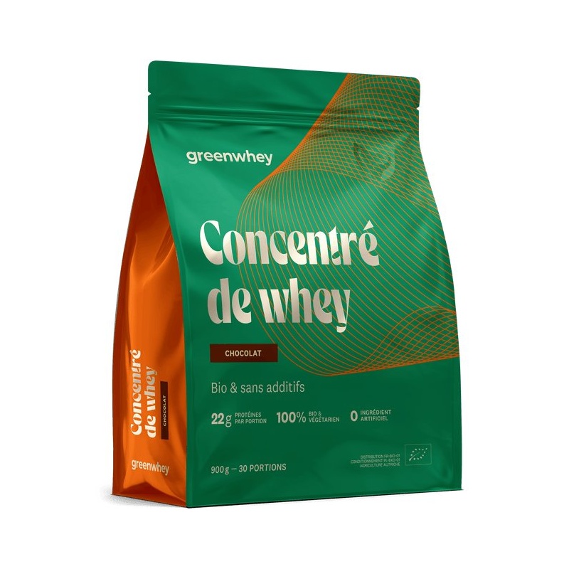 Protéine de Whey Bio - Chocolat Greenwhey