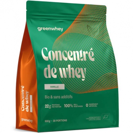 Protéine de Whey Bio - Vanille Greenwhey - Greenwhey