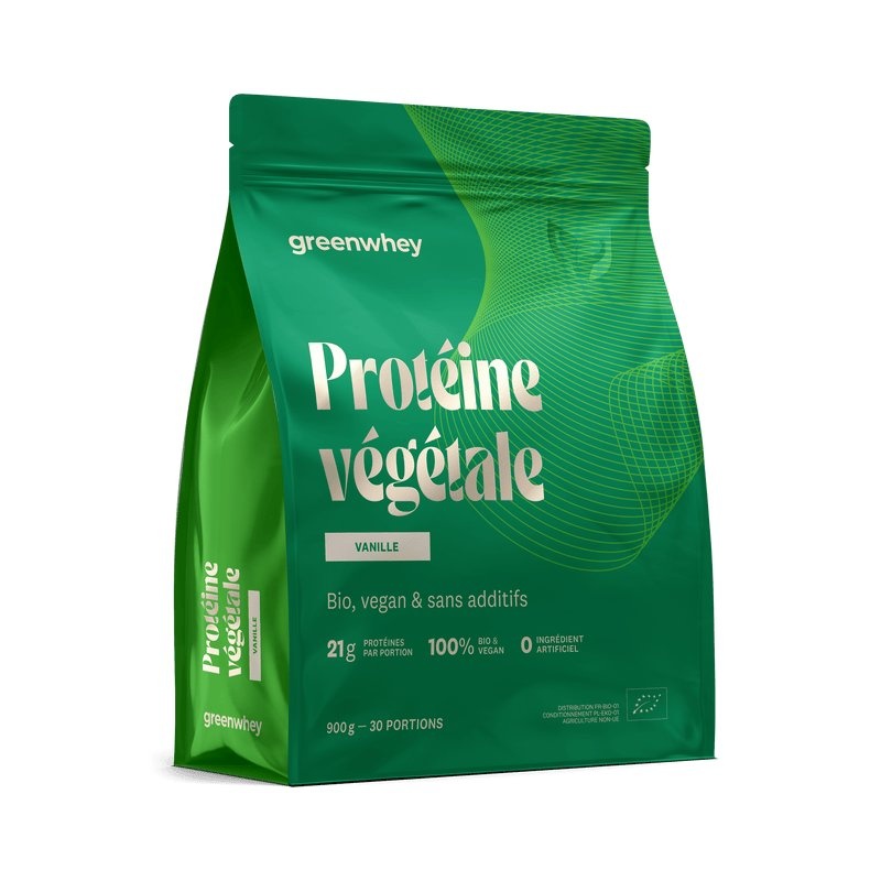 Protéine végétale Bio - Vanille Greenwhey