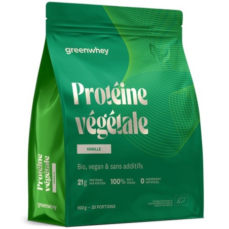 Protéine végétale Bio - Vanille Greenwhey - Greenwhey