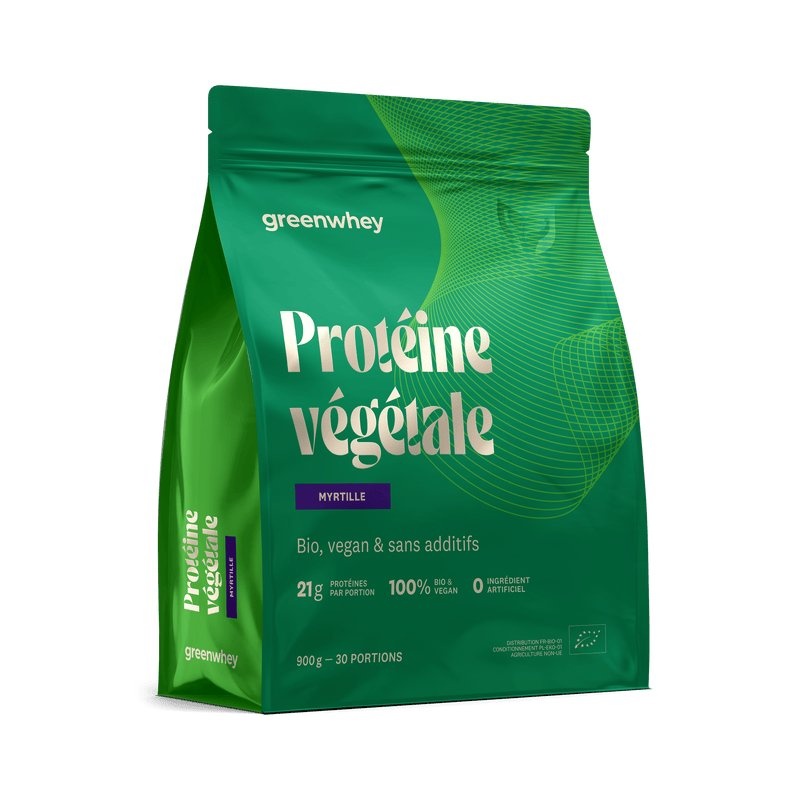 Protéine végétale Bio - Myrtille Greenwhey