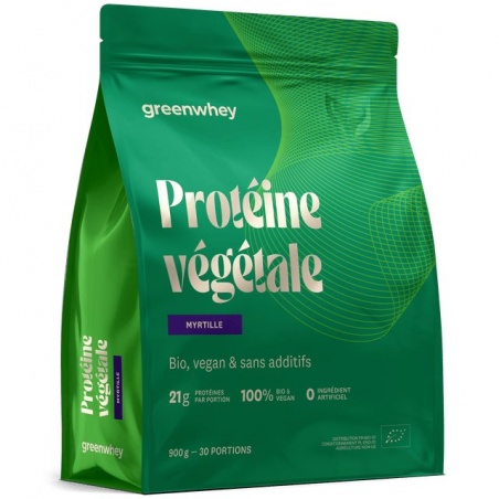 Protéine végétale Bio - Myrtille Greenwhey - Greenwhey