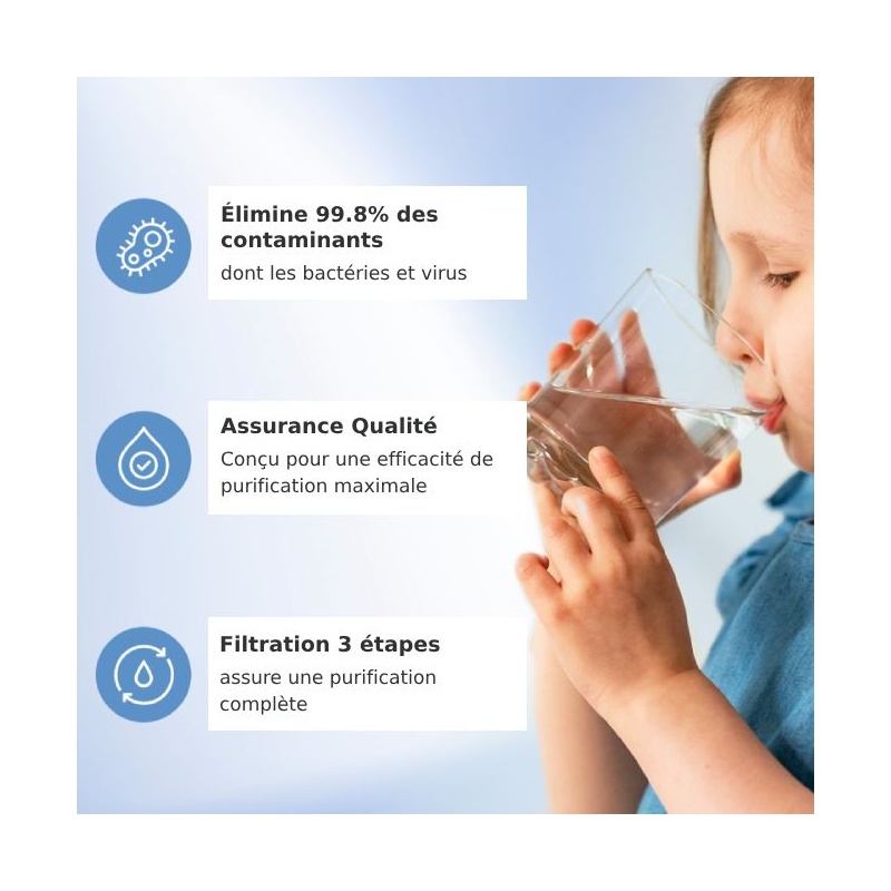 Osmoseur domestique CROSS 60 à débit direct Ecosoft