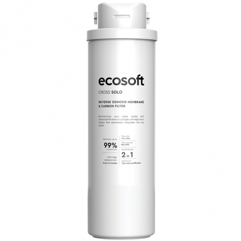 Filtre de remplacement pour osmoseur Cross Solo Ecosoft