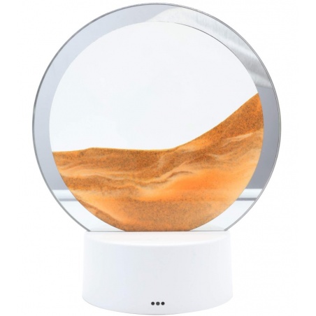 Lampe Sablier ronde 18cm - Orange Esoterra - Esoterra