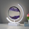Lampe Sablier Design 32cm - Violet Esoterra
