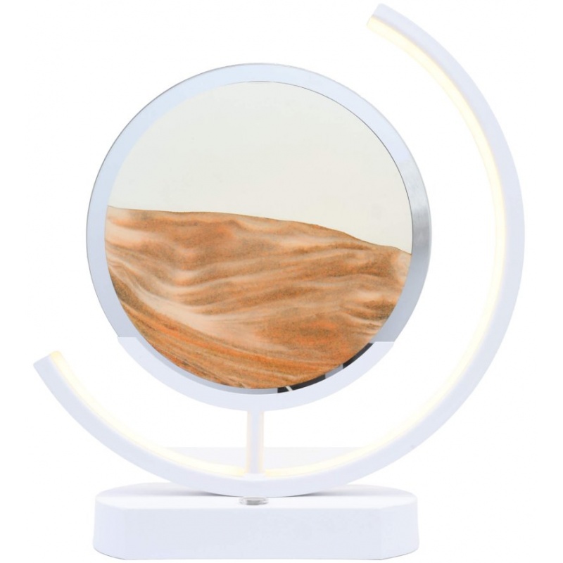 Lampe à Sable Mouvant LED Design 32 cm – Ambiance Relaxante - Orange Esoterra
