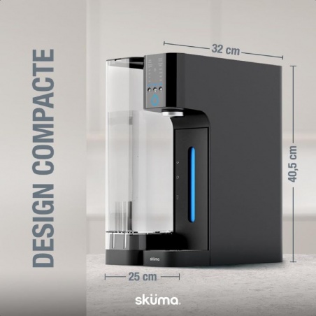 Sküma My Station : purificateur d’eau au design compact pour petite cuisine