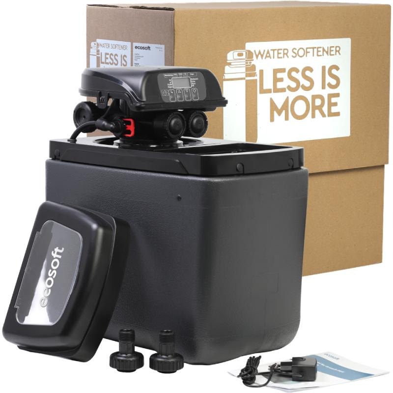 Design compact et élégant de l’adoucisseur d'eau Ecosoft Pink 100