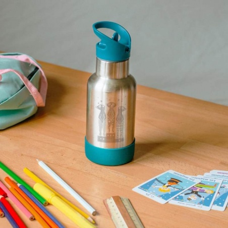 Gourde isotherme inox Funky Suricate 350 ml Gaspajoe