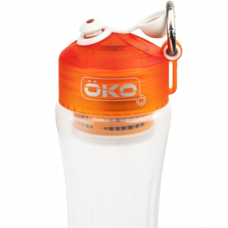 Gourde filtrante 650 ml Orange ÖKO