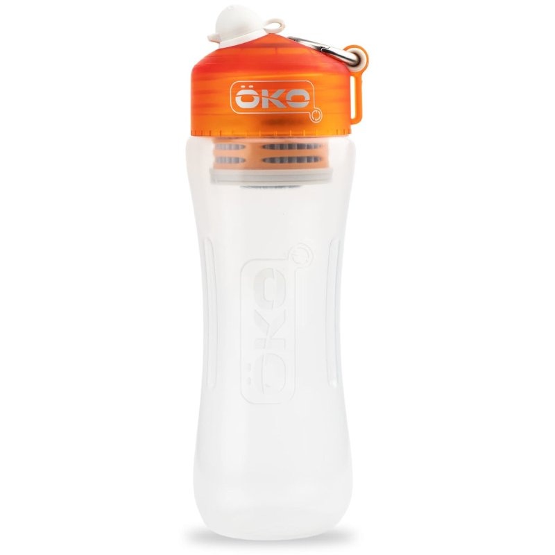 Gourde filtrante 650 ml Orange ÖKO
