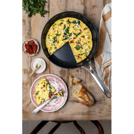 Poêle inox Castel'Pro ceraliss+ 20 cm poignée fixe Cristel