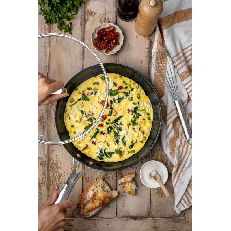 Poêle inox Castel'Pro ceraliss+ 20 cm poignée fixe Cristel