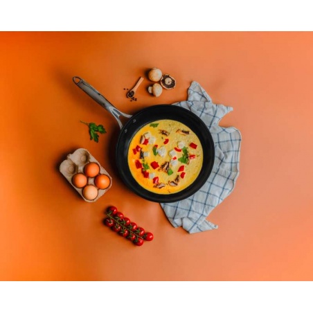 Poêle inox Castel'Pro ceraliss+ 20 cm poignée fixe Cristel