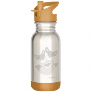 Gourde enfant en inox Gaspajoe Loopy 400 ml renard