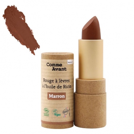Rouge à lèvres à l'huile de ricin - Marron Comme Avant - Comme Avant