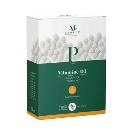 Vitamine D3 - 90 comprimés Laboratoires Mességué - Laboratoires Mességué