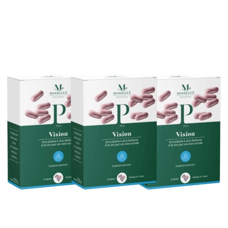 Cure Vision - 3 x 30 gélules Laboratoires Mességué - Laboratoires Mességué