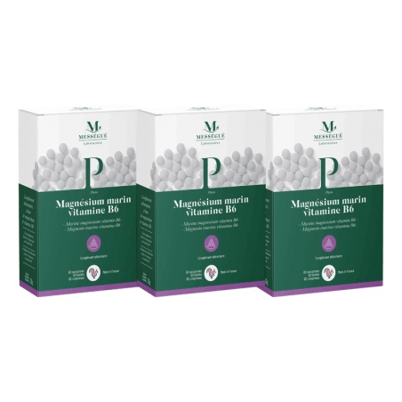 Cure Magnésium Marin B6 - 90 comprimés Laboratoires Mességué - Laboratoires Mességué