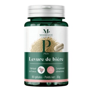 Levure de bière - 80 gélules Laboratoires Mességué