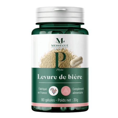 Levure de bière - 80 gélules Laboratoires Mességué