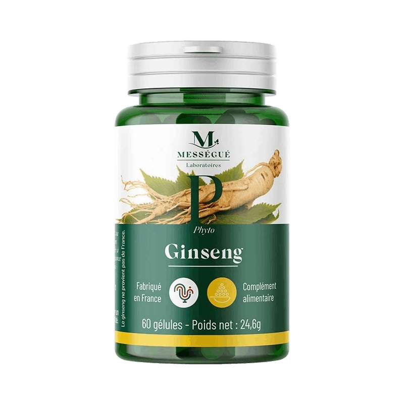 Ginseng - 60 gélules Laboratoires Mességué