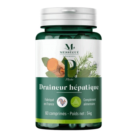 Draineur Hépatique - 60 comprimés Laboratoires Mességué - Laboratoires Mességué