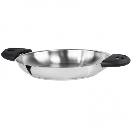 Poêle inox Mutine 22 cm amovible Cristel