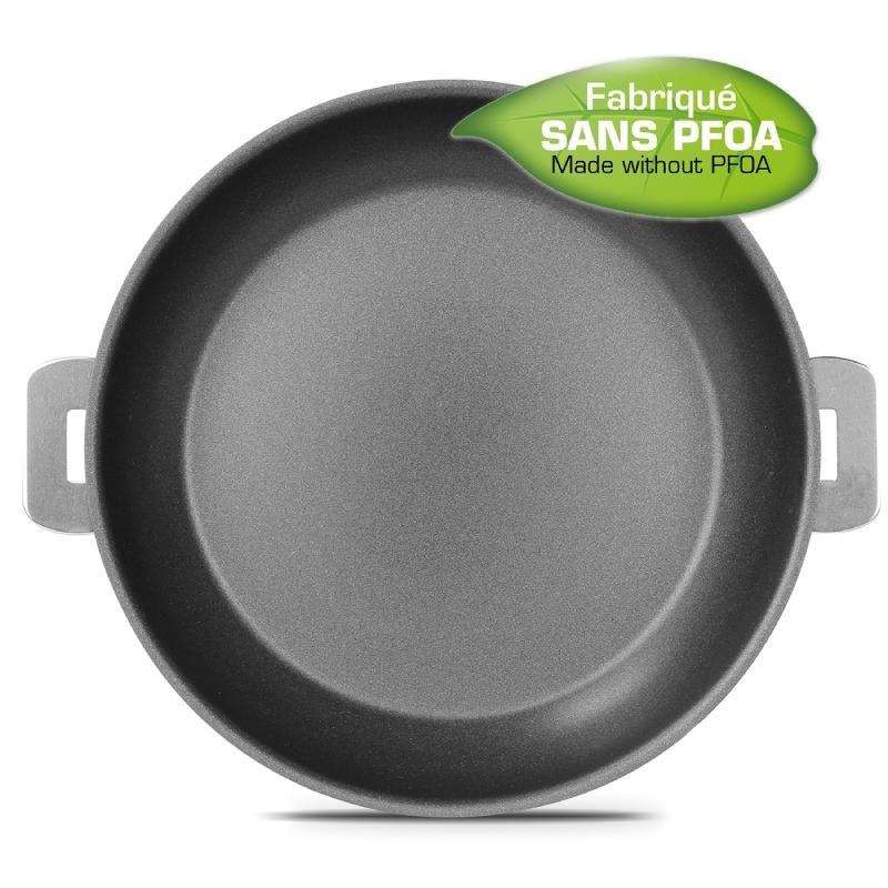Poêle haute anti-adhésive Mutine 28 cm amovible Cristel