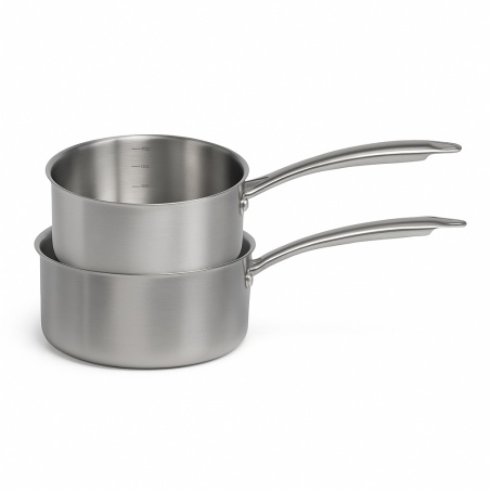 Set de Casserole inox Brigade 18 & 20 cm  Livoo - Livoo