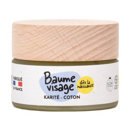 Baume Visage Bébé Bio Pototam - Karité & Coton - 30ml - Pototam