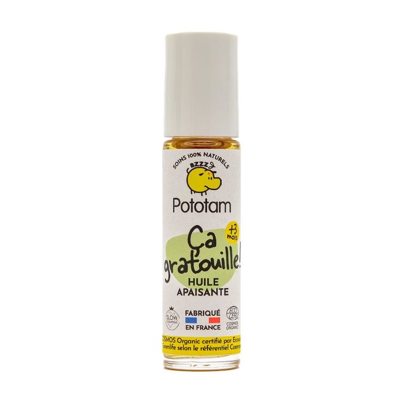 Roll On Huile apaisante Ca gratouille Pototam - 10 ml