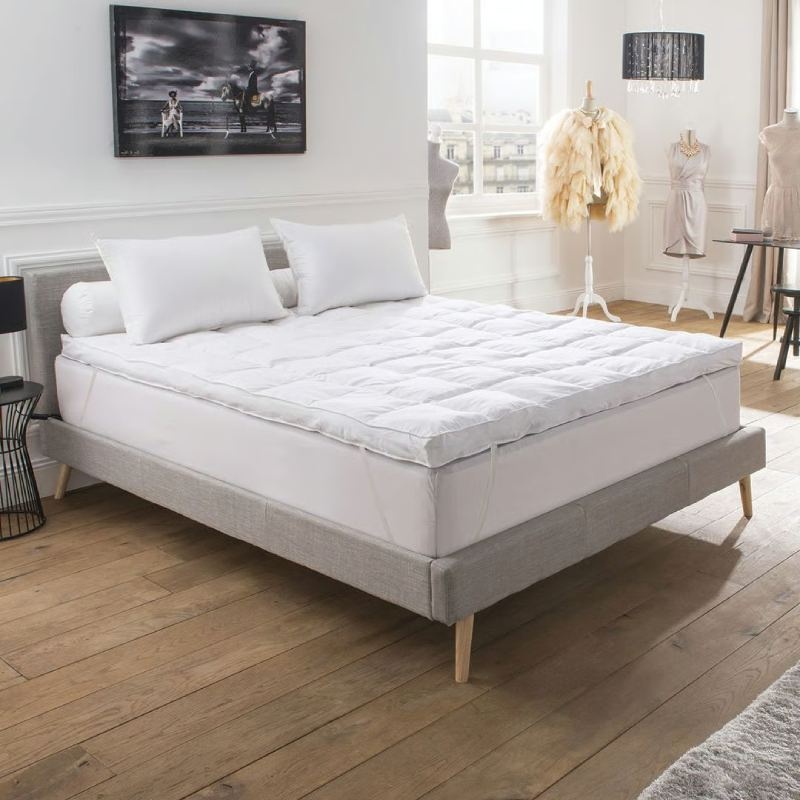 Surconfort de matelas Palace 90 x 190 cm - 10% duvet canard Drouault