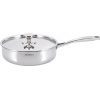 Sauteuse inox 24 cm Triplinox avec couvercle Baumalu
