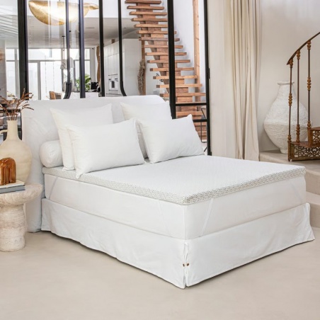 Surconfort de matelas à mémoire de forme Somptueux 90 x 190 cm  Drouault - Drouault