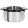 Série de 4 casseroles Mutine + 2 poignées amovibles Zénith Cristel