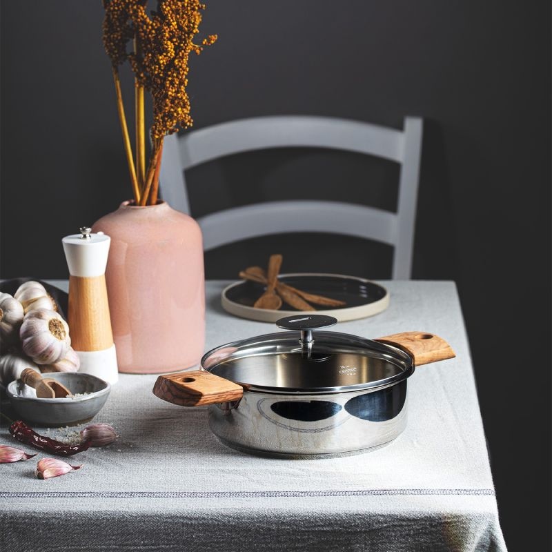 Sauteuse inox Mutine amovible Cristel