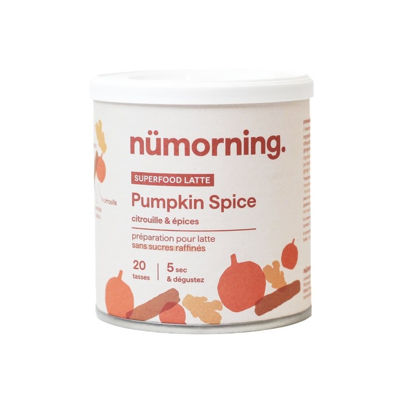Morning latte - Pumpkin spice - Citrouille, épices nüMorning