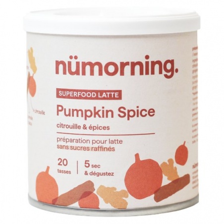 Morning latte - Pumpkin spice - Citrouille, épices nüMorning - nüMorning